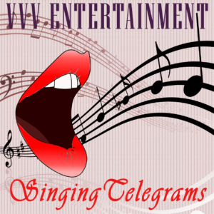 Singing Telegrams Music Sheet & Lips